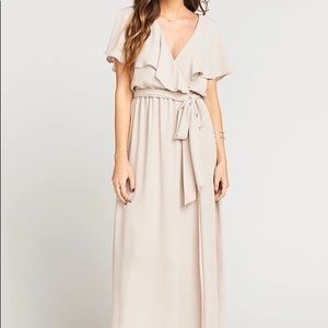 Audrey Maxi Bridesmaid Dress or Maternity Dress